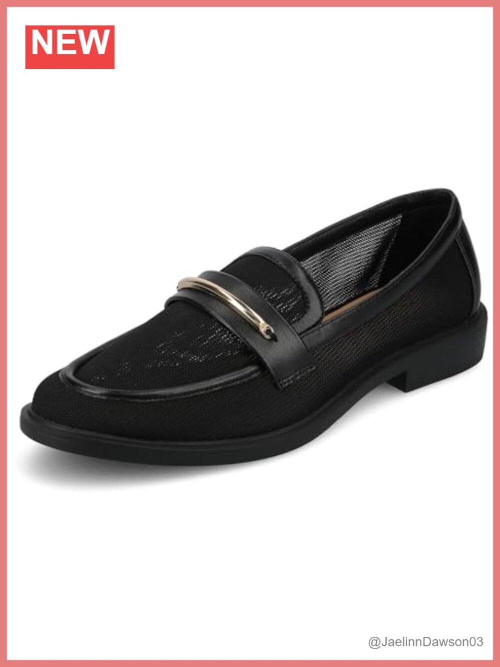 Journee Collection Women's Rainey Faux Leather Slip-On Block Heel Loafers